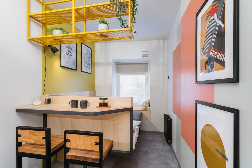 Квартира Квартира Смарт-студия у метро Василеостровская — Санкт-Петербург