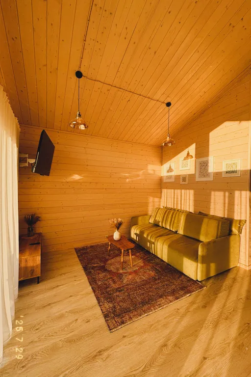 Коттедж Уютный барнхаус с видом на лес и сауной внутри — Черноголовка