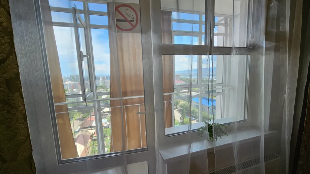 Квартира с видом на город