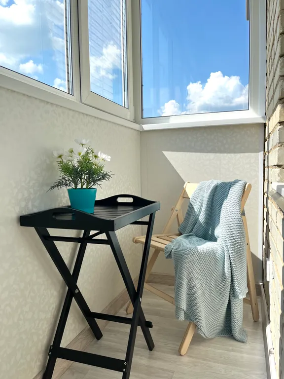 Уютная новая квартира в хорошем районе