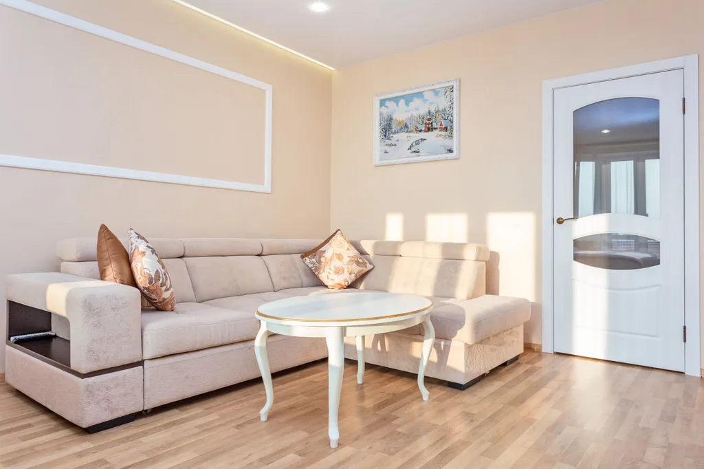 Просторная студия с шикарным видом на парк с высоты 13 этажа