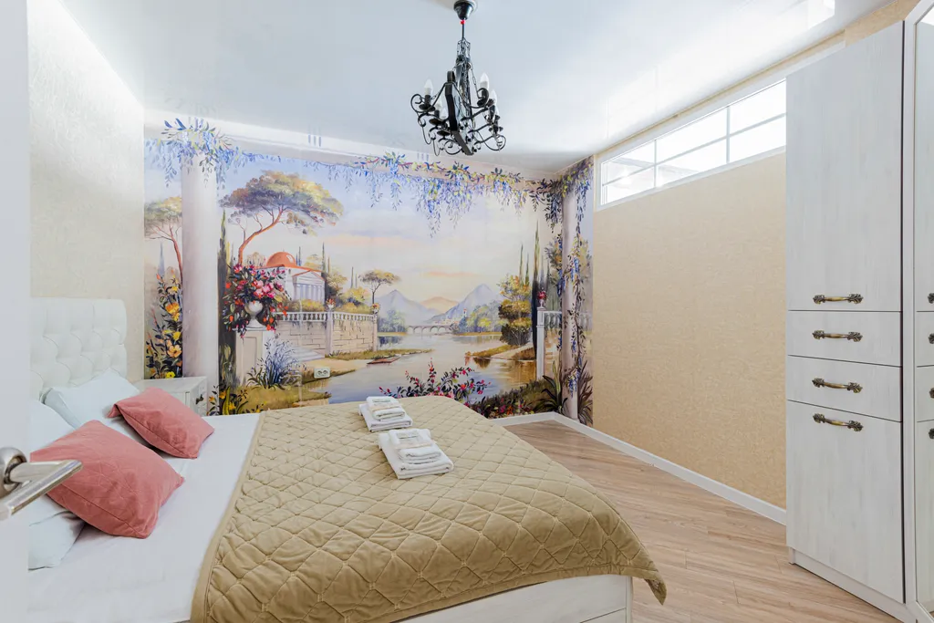 Роскошная с панорамным видом на залив, гостиничный сервис, кондиционер