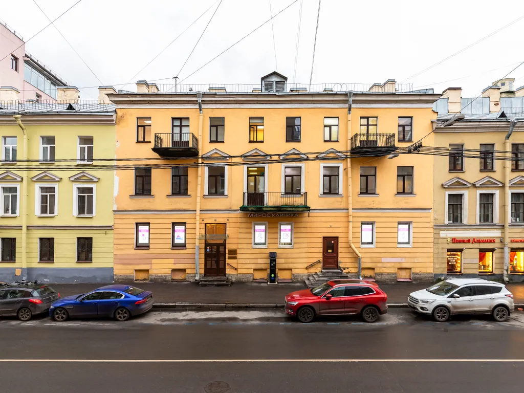 Квартира Квартира Уютная двухърусная студия в центре — Санкт-Петербург