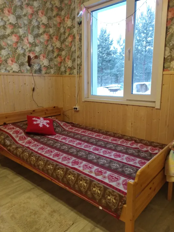 Дом в Карелии с печью-камином и видом на лес