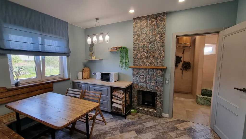 Уютный частный дом с баней рядом с морем