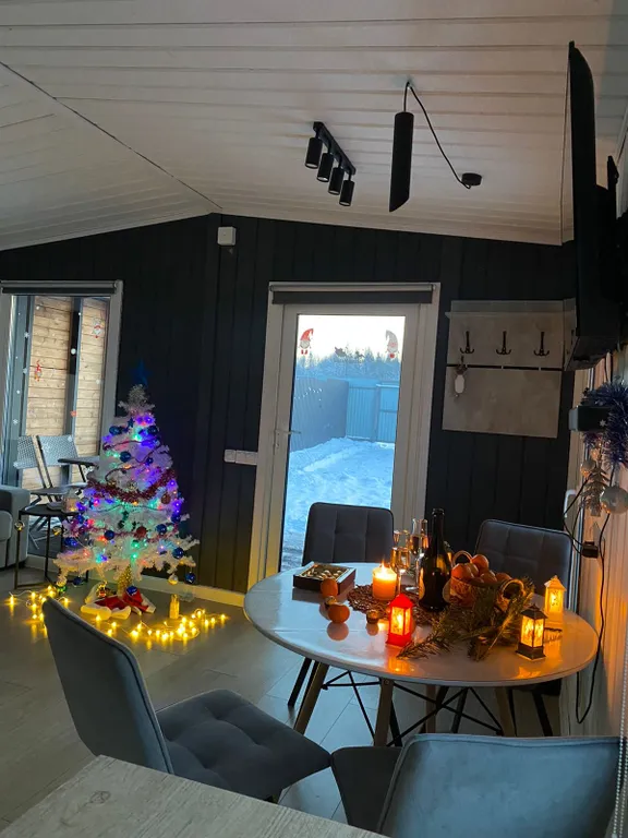 Уютный загородный домик с личным банным-комплексом