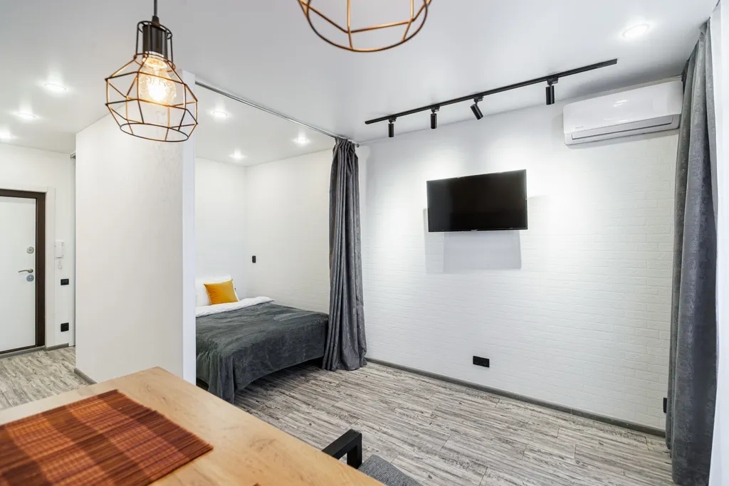 Апартаменты лофт в ЖК Аквамарин с видом на реку