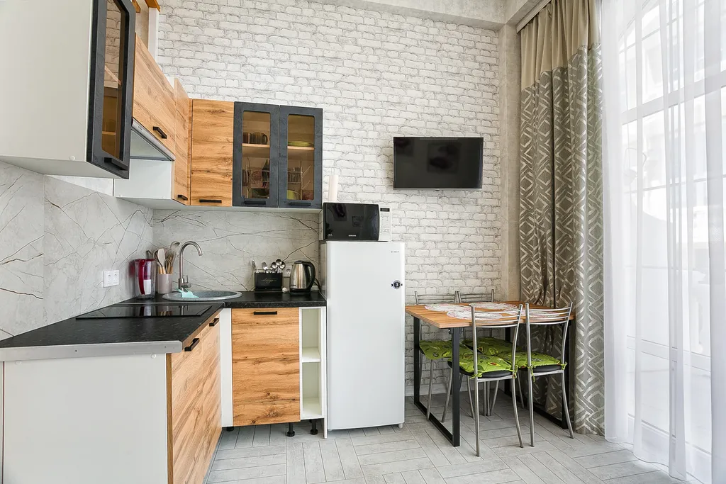 Новая двухуровневая студия в Алупке