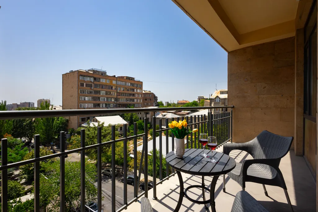 Красивая квартира в видом на город