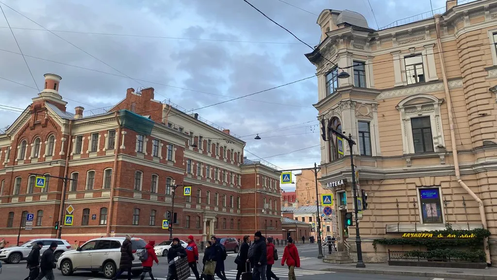 Квартира Квартира Красивая студия в центре — Санкт-Петербург