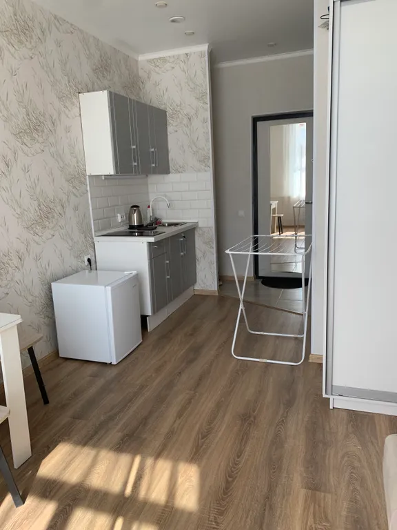 Уютная светлая студия недалеко от центра города