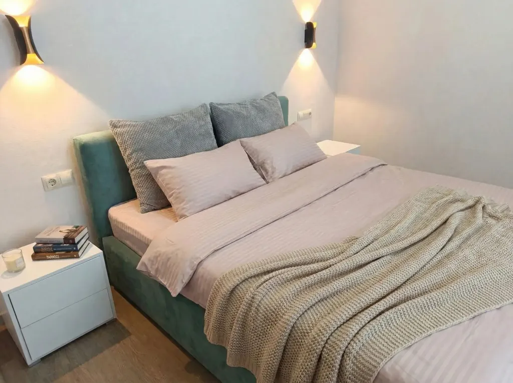 ВИД НА ГОРЫ! Бунимовича 1А / 7 этаж. 65 м² у Цветника. 6 мест. стиль