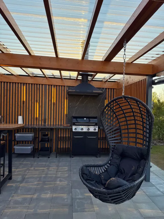 Стильный A-frame дом возле Балтийского побережья