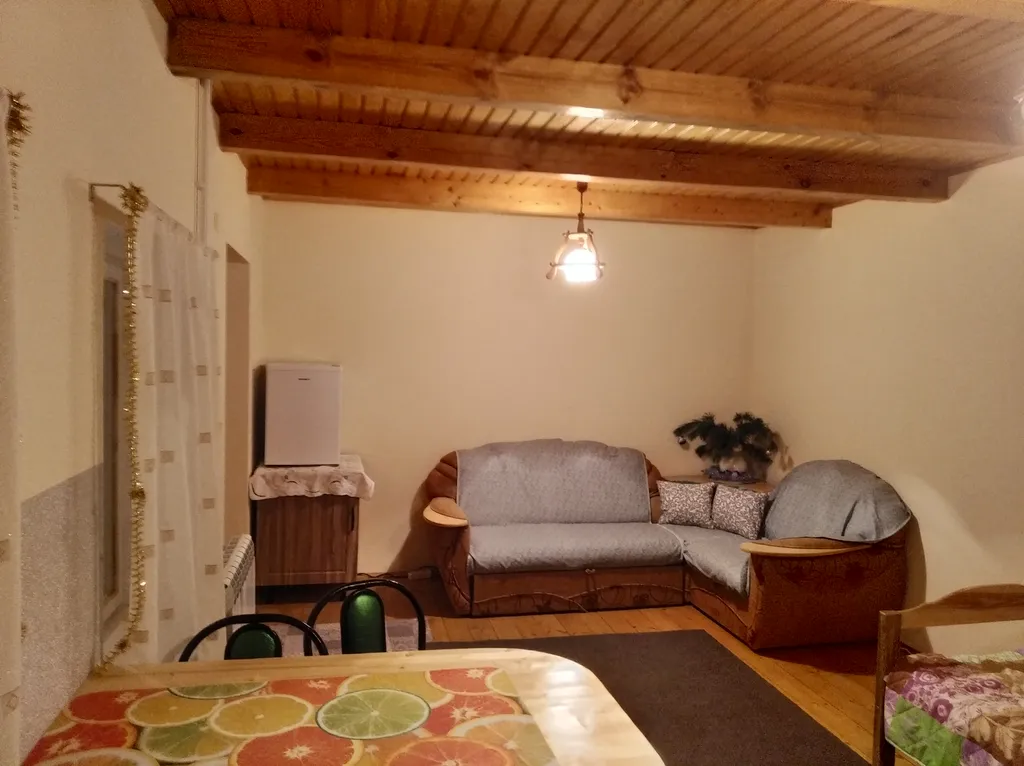 Загородный дом с баней и камином