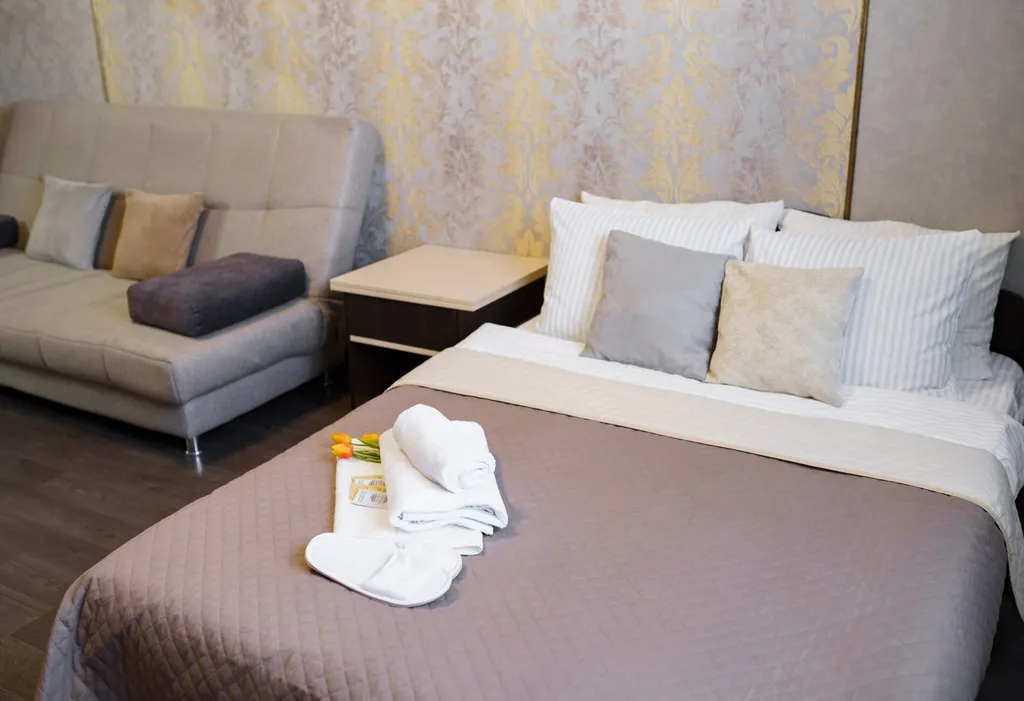 Квартира Gold Fish недалеко от городского озера