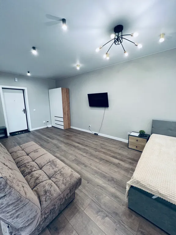 Уютная квартира-студия с видом на реку