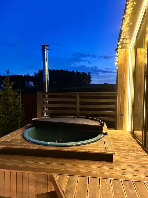 Уютный дом с сауной и чаном