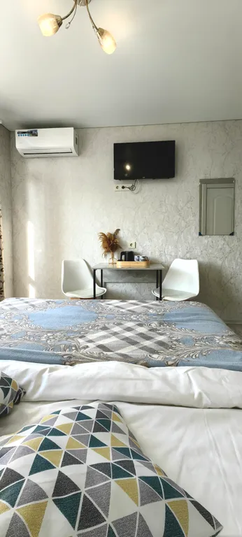 Уютный апарт с балконом, отопление, беседка, парковка