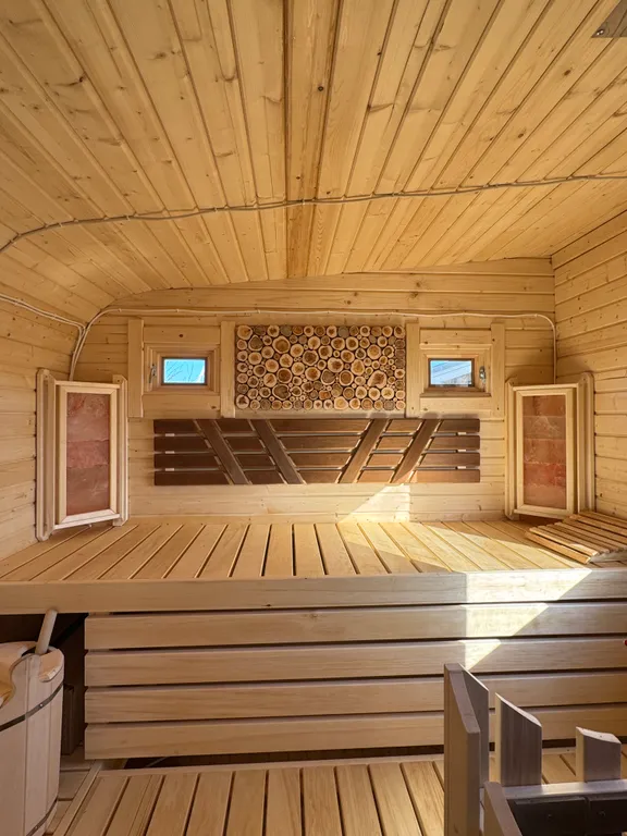 Уютный дом с чаном и баней