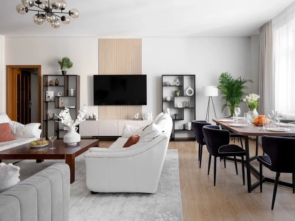 Четырехкомнатная квартира в элитном доме на Тверской