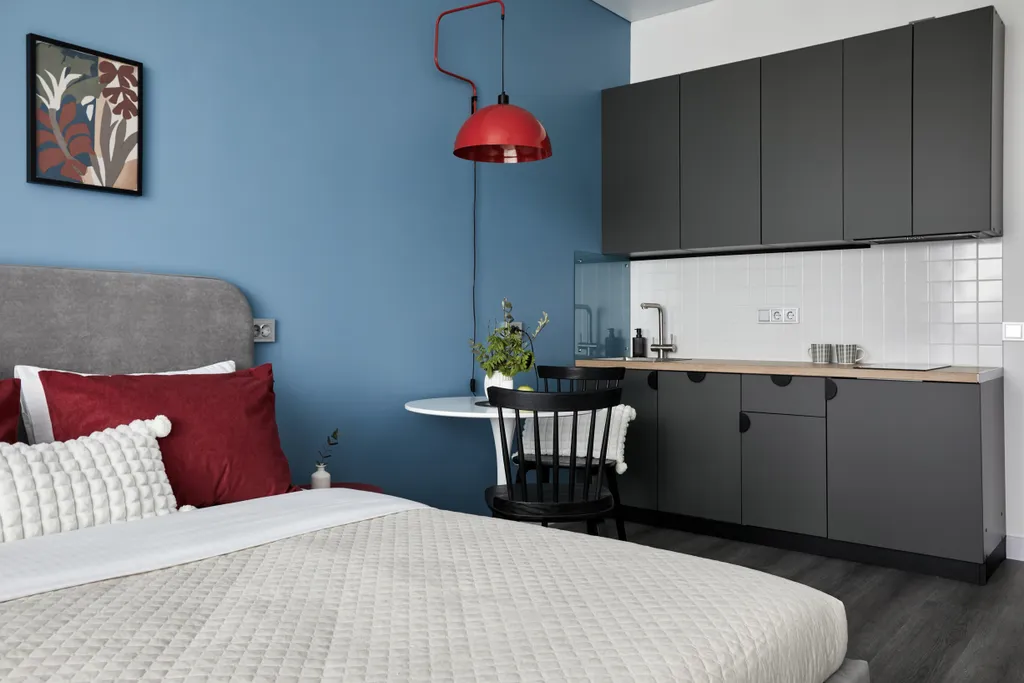 Квартира Квартира Современная студия на Проспекте Будённого — Санкт-Петербург