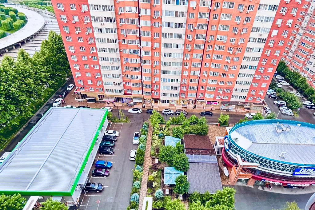 2-комнатные апартаменты с видом на стадион и парк Краснодар