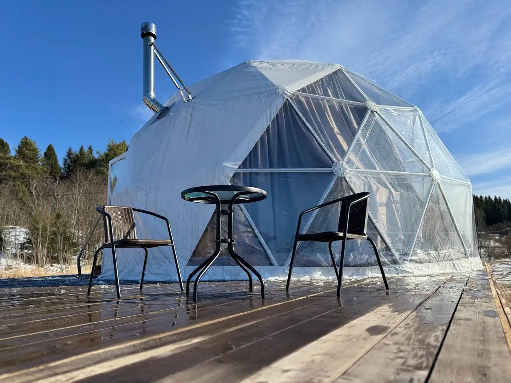 Глэмпинг Купол сфера Д6