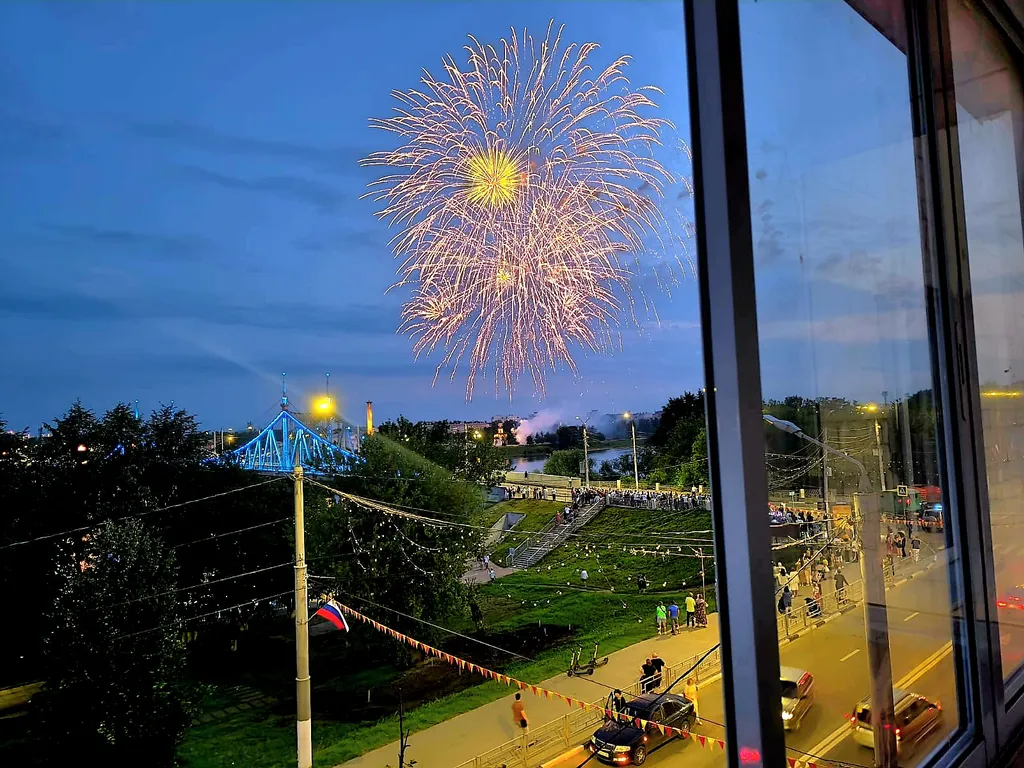 Квартира с волшебным видом на Волгу и исторический центр