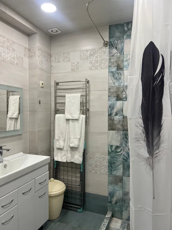 Rooftop апартаменты в центре с видом на город