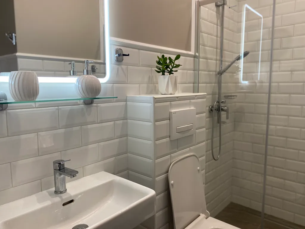 Квартира Квартира Апартамент The Point Apartment с отдельной спальней в центре города — Санкт-Петербург