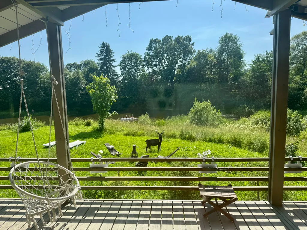Коттедж Дом с видом на реку рядом с Raceway — Истра