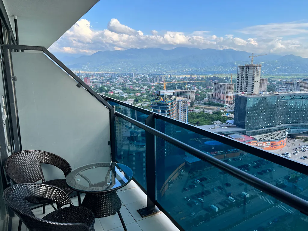 Orbi Beach Tower №2808, море, парк, небоскреб