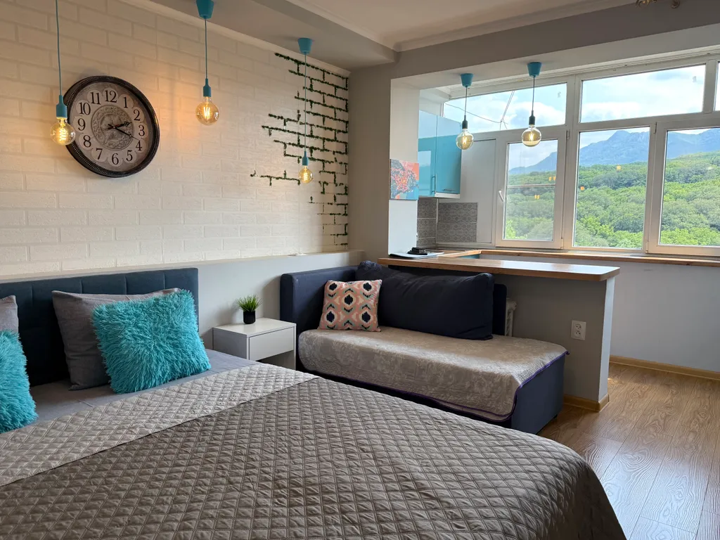 Квартира с видом на гору Бештау