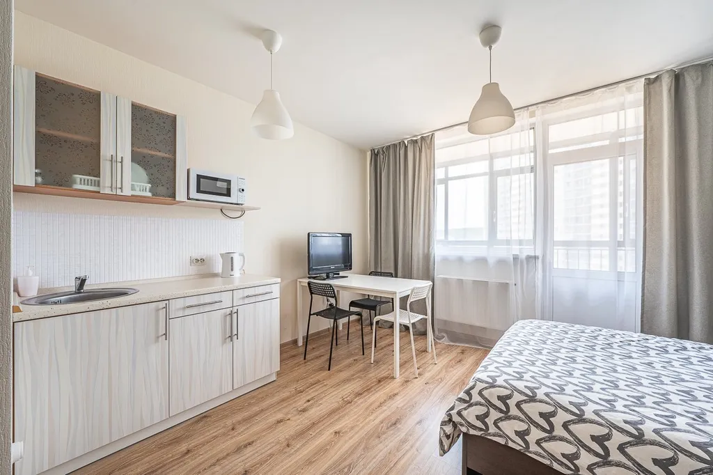 Квартира-студия рядом с аквапарком