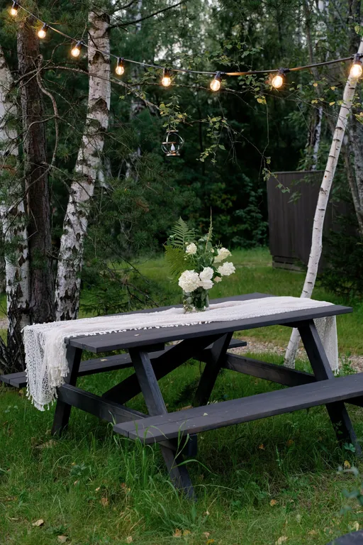 Уютный дом с сауной в лесу