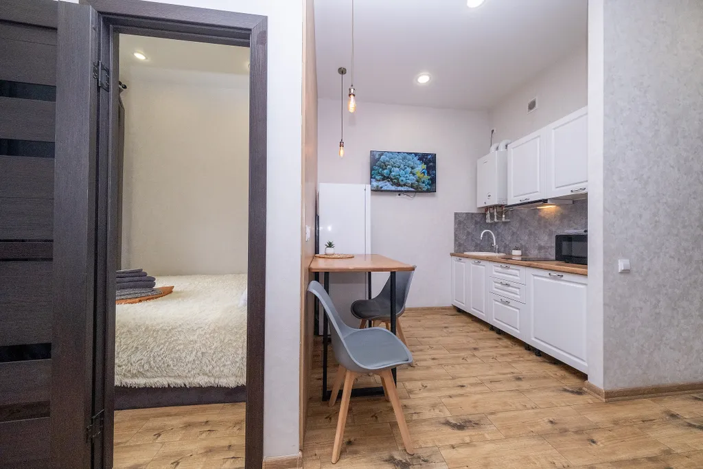 Квартира с террасой и шикарным видом на горы