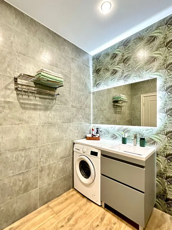 Двухкомнатные апартаменты в центре города с панорамным видом