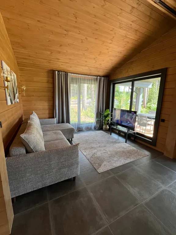 Коттедж Дом из клееного бруса с сауной — Кучерово