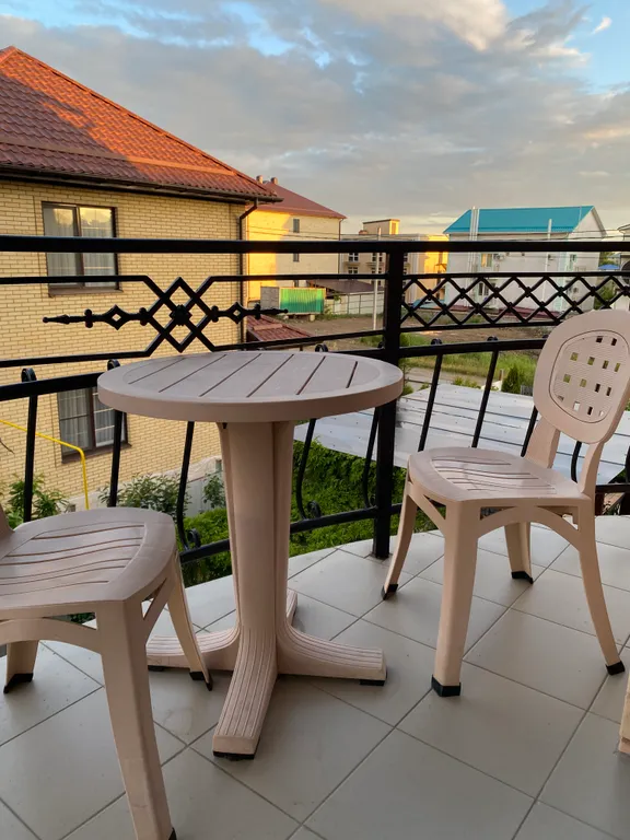 Квартира Квартира Студия двухместная с кухней, балконом, есть доп.место — Анапа