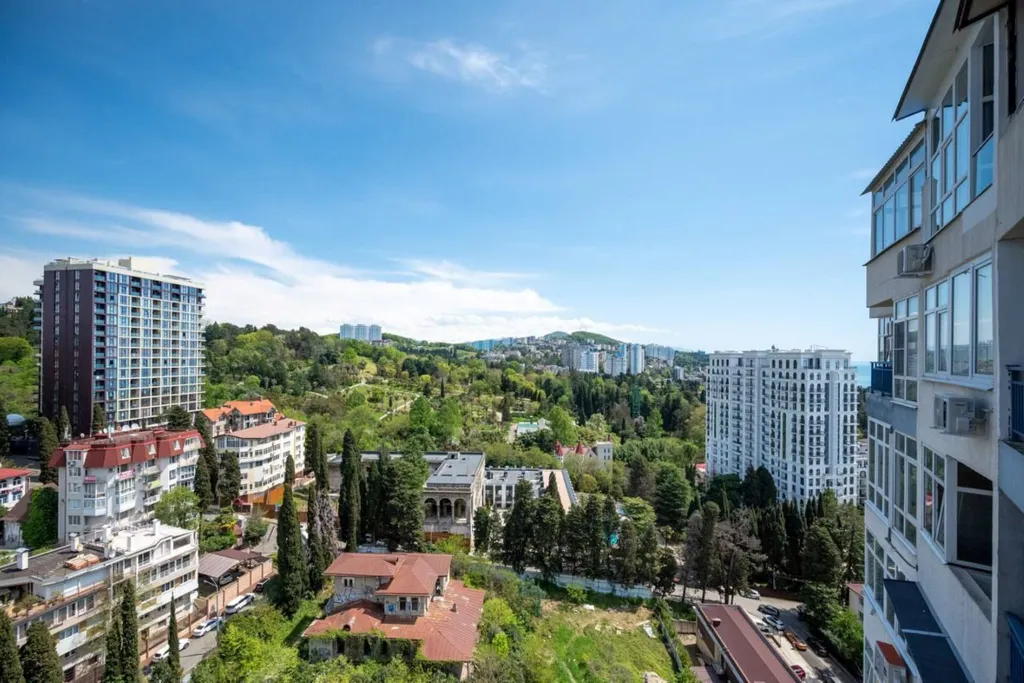 Студия с видом на Дендрарий