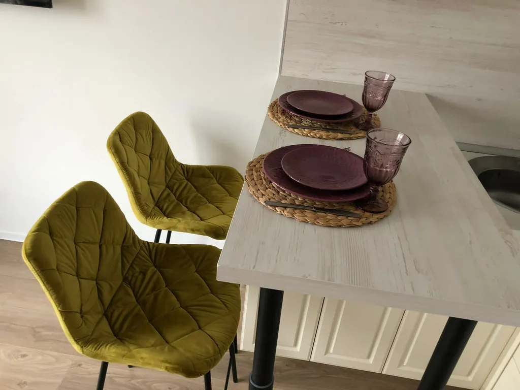 Стильные апартаменты с видом на город