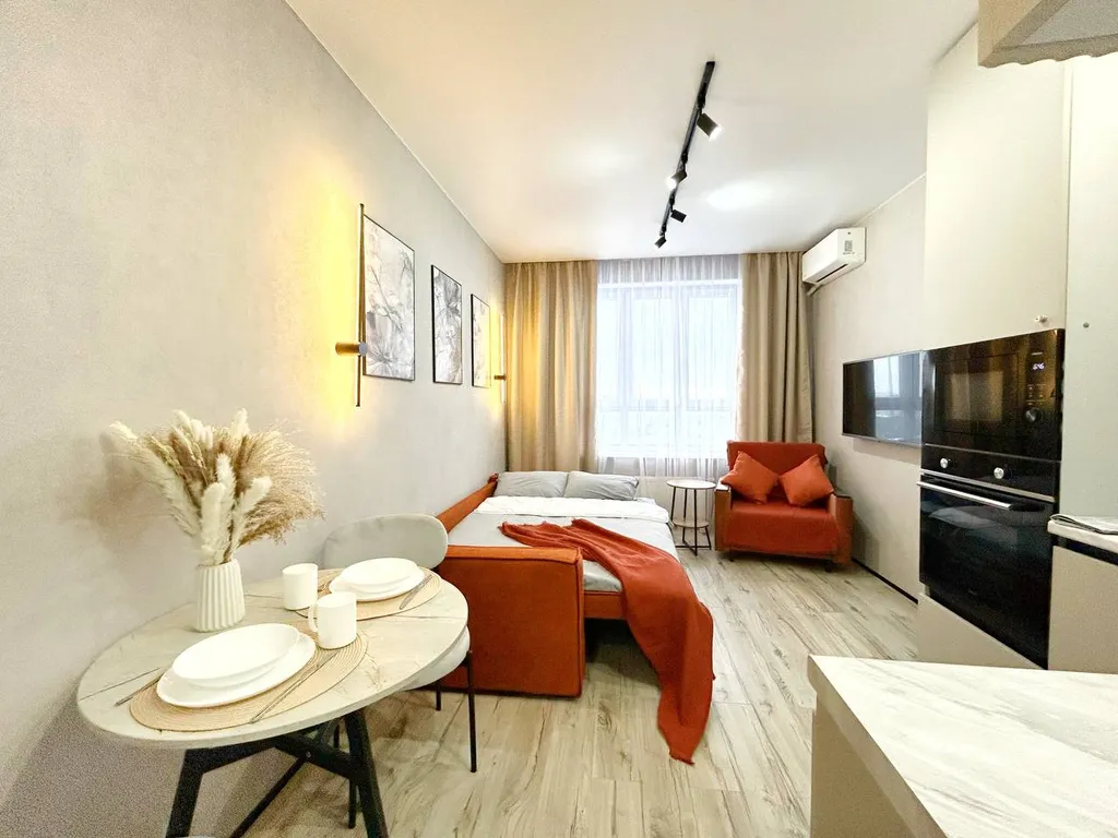 Современная студия на 14 этаже