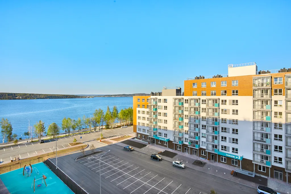 Квартира в новом доме у озера (ап. Нордикхаус 6)