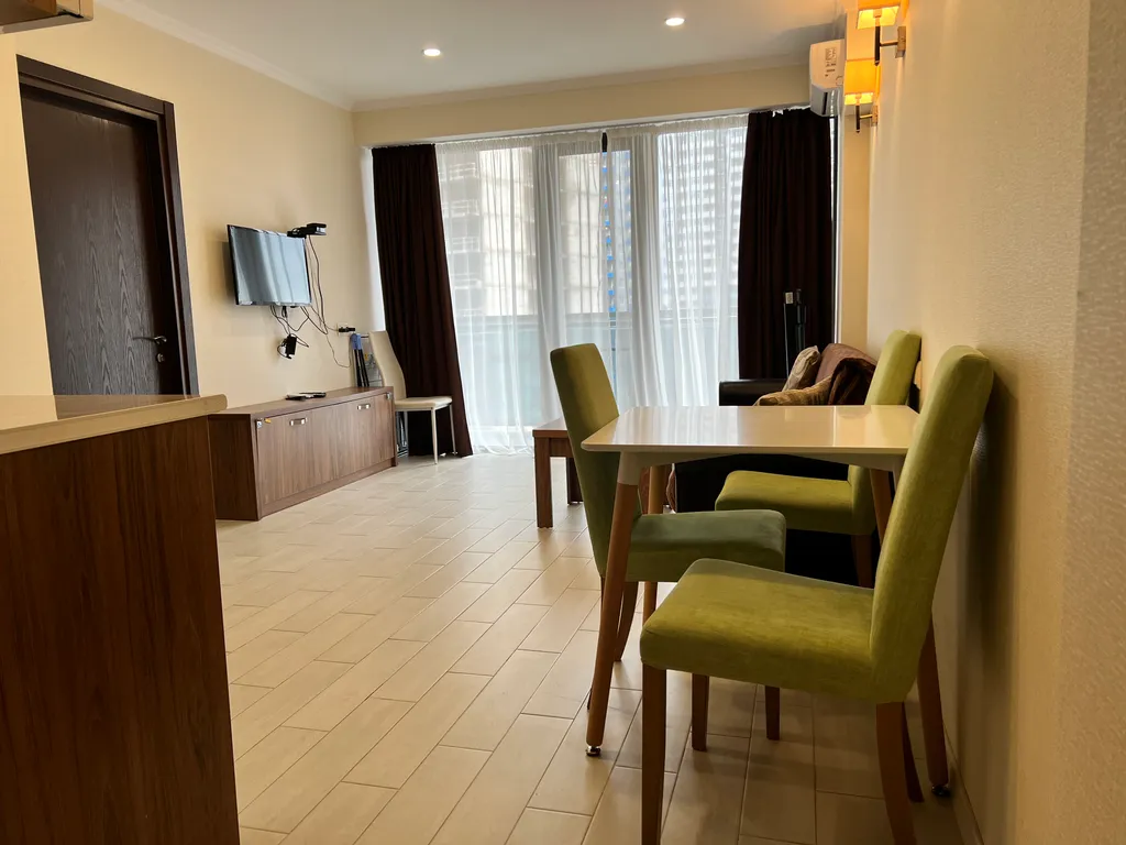 Orbi Beach Tower №1113, море, парк, небоскреб