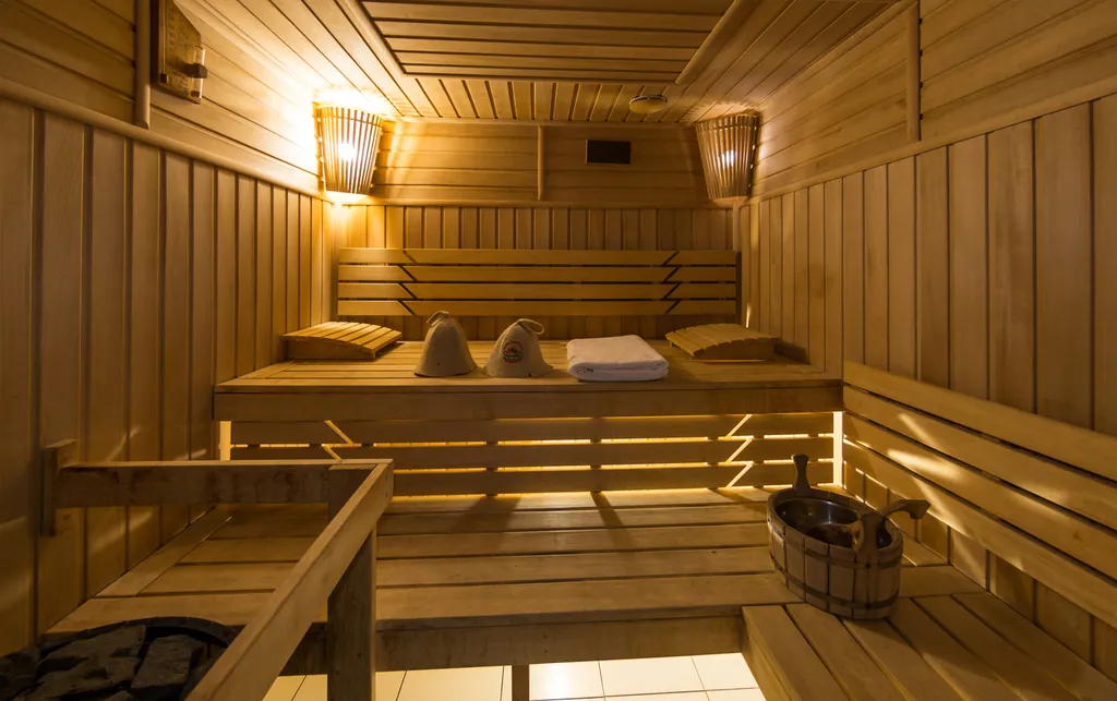 Домик из бруса в сосновом бору