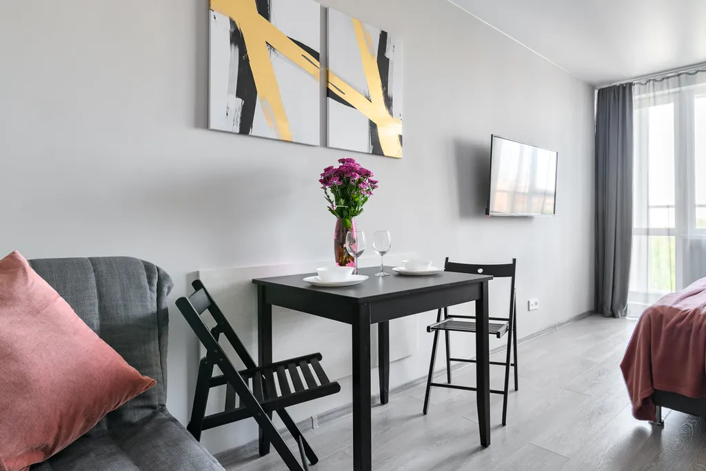 Квартира Квартира Студия с балконом у метро Московские ворота — Санкт-Петербург