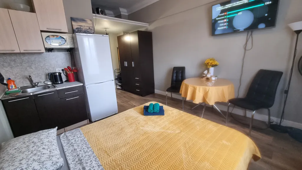 Квартира Квартира Студия у метро ждёт своих гостей — Москва