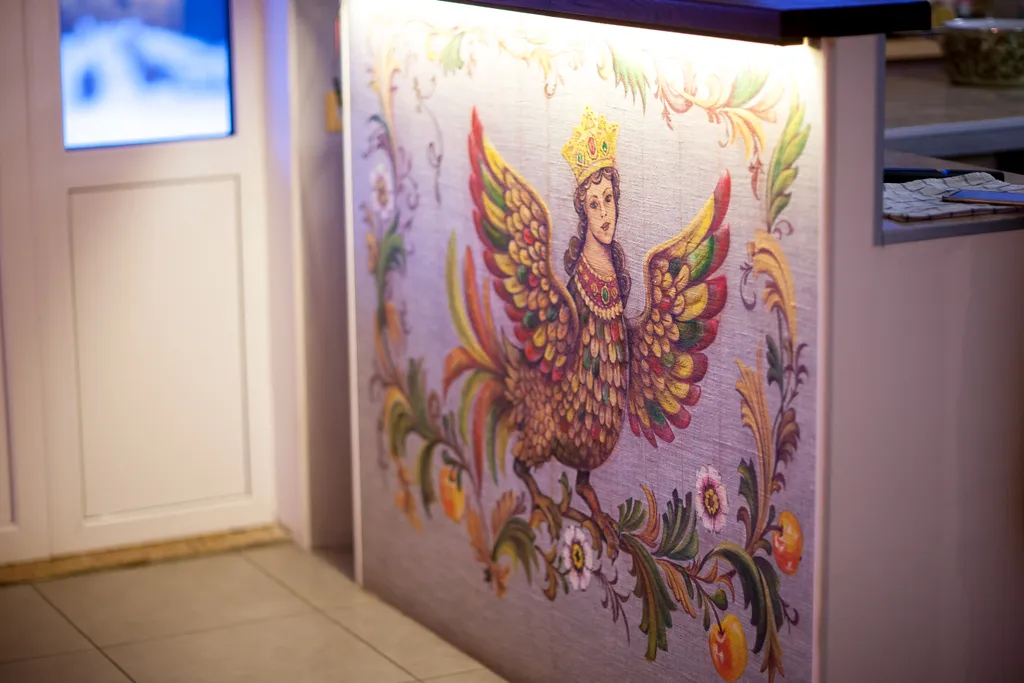 Гостевой дом птица в старинном городе