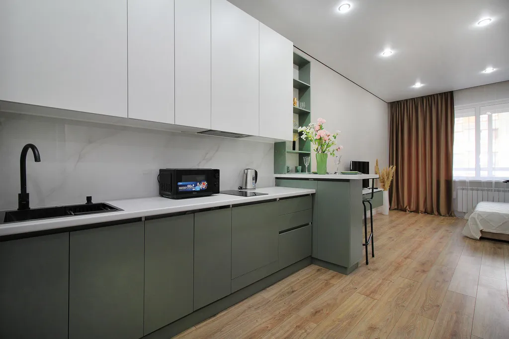 Уютный апартамент в центре Алматы, в комплексе meridian apartments