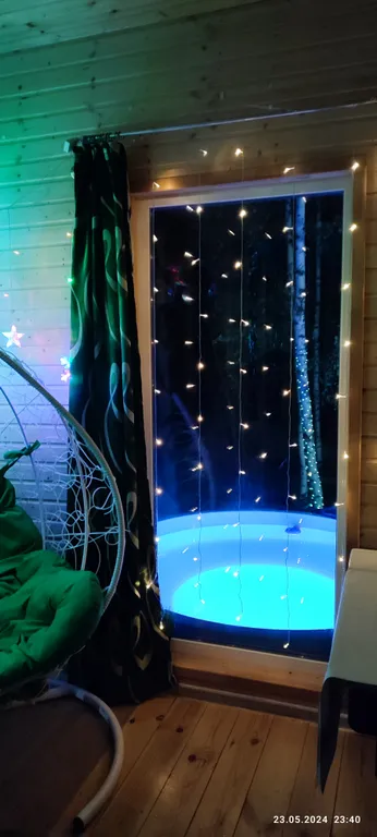 Домик для отдыха с собственным горячим чаном